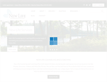 Tablet Screenshot of newlife-counseling.com